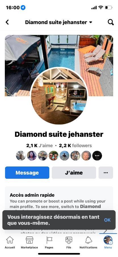 La Suite Diamant Theux Exteriör bild